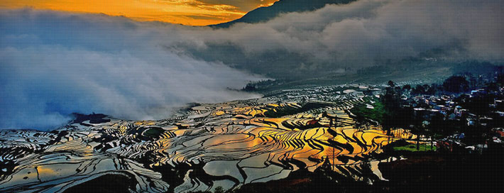 元阳梯田